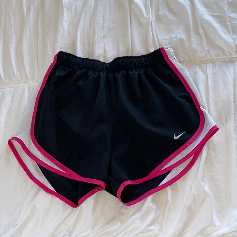 COPY - Nike Pink & Black Athletic Shorts
